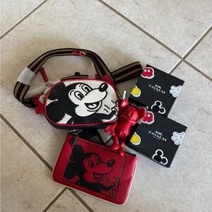 Disney Mickey Mouse Lot - Red and Black